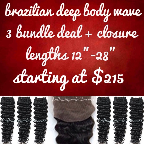 Brazilian Deep Body Wave with Closure
