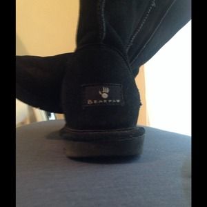Bear Paw 10 Women's Black Boots