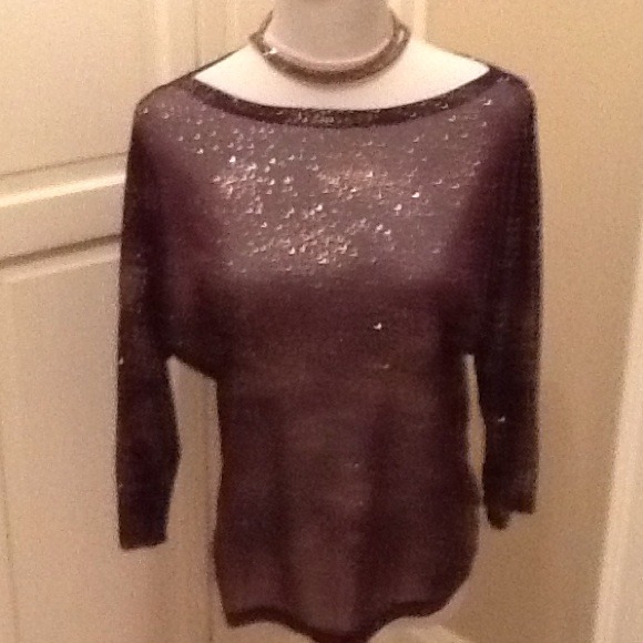 Lets Party People 🎉🎉Purple Sparkle Top!💜💜. 🎉