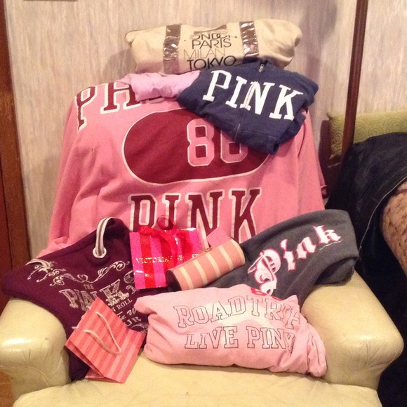 Looking for anything VS?  I have sweats, bags ect