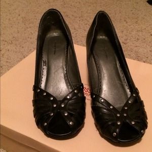 Studded peep toes Size 7.5