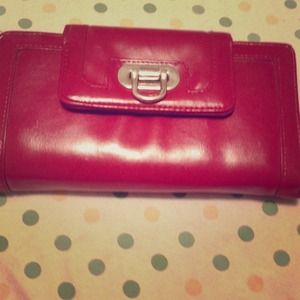 Cute red hand purse