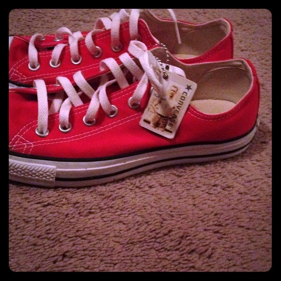 Red Low Top Converse