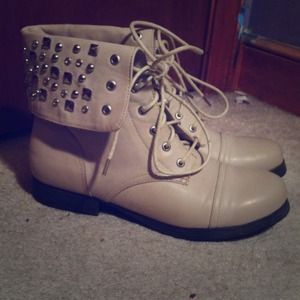 Studded Combat Boots!