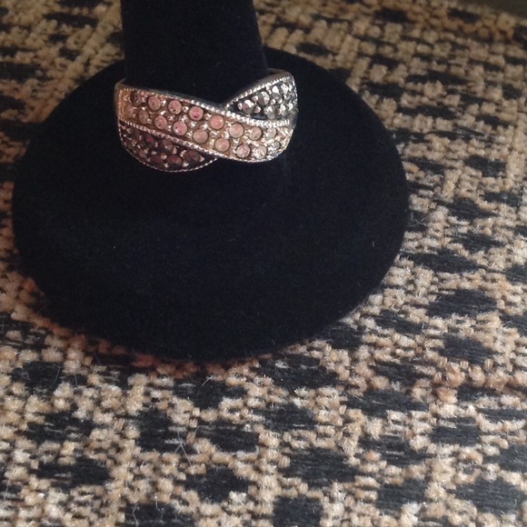 Marcasite sterling silver rin🚫NO AVAILABLE