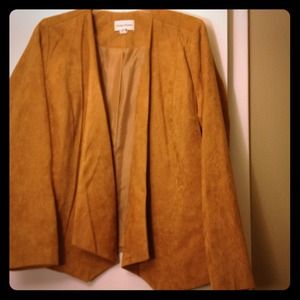 Fawn Sueded Blazer