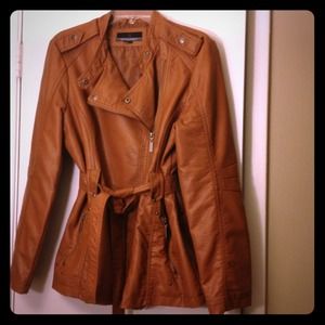 Camel Leather Jacket