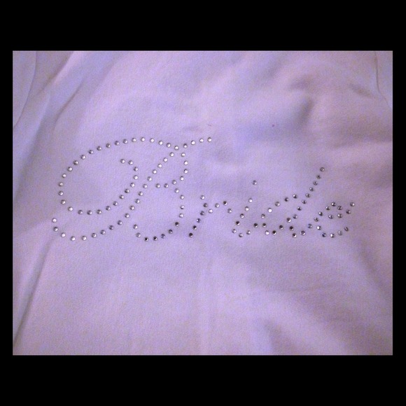 Beautiful white "bride" hoodie