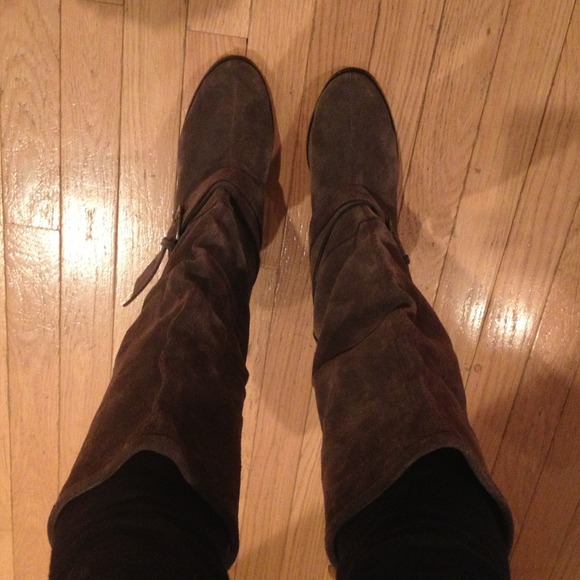 Boots - Brown suede boots