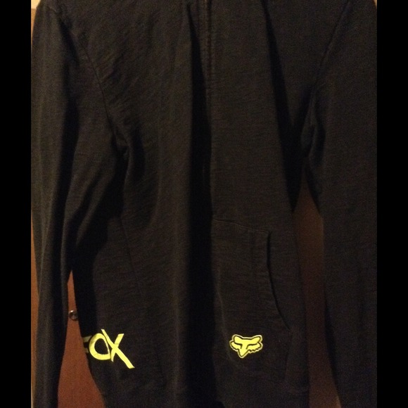 FOX zip up hoodie