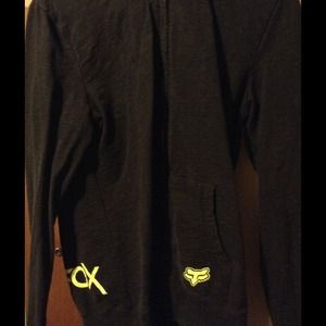 FOX zip up hoodie