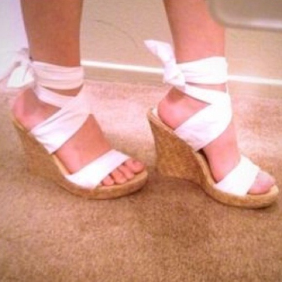 BLACK ribbon Blake Scott wedges