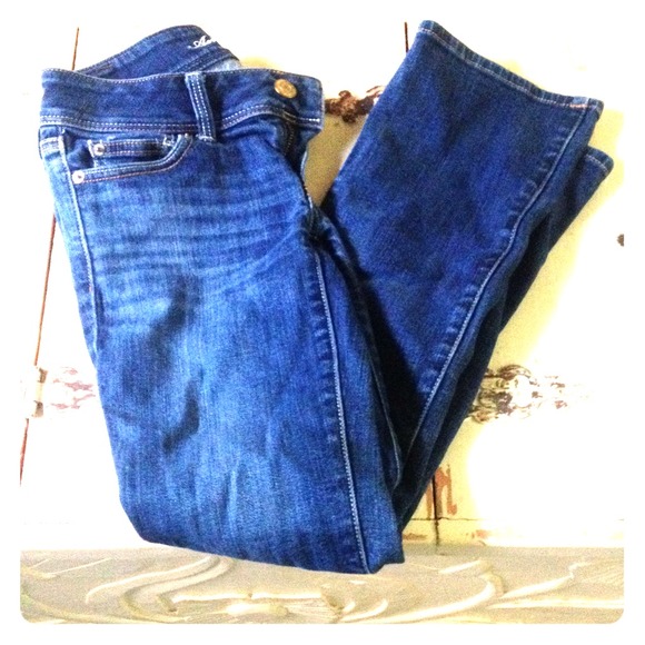 ~SOLD~ Slim boot cut short American eagle jeans
