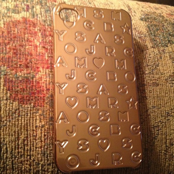 Marc by marc jacobs iPhone 4 case rose gold