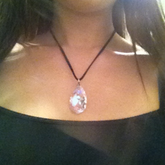 Swarovski crystal rope necklace clearance