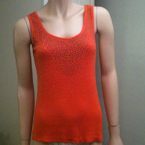 Orange Tank Top