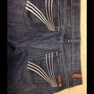 7 for all mankind "dojo" jeans