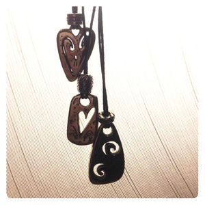 Brighton tri-heart necklace