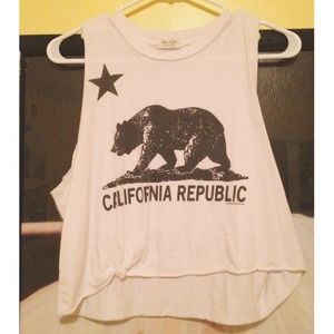 🚫SOLD🚫 brandy california republic muscle tee