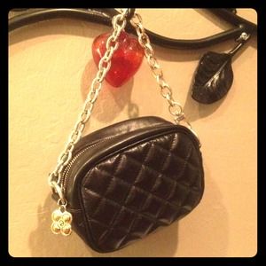 Brighton leather wrist bag