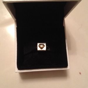 Pandora love you charm