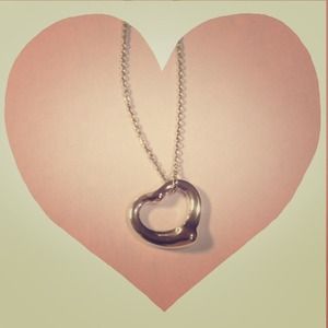 Tiffany & Co Elsa Peretti Open Heart pendant