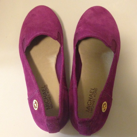 NEW MICHAEL KORS Pomegranate Merritt Slipon size 7 - Picture 3 of 4
