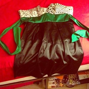 Short holiday dress! Super cute!