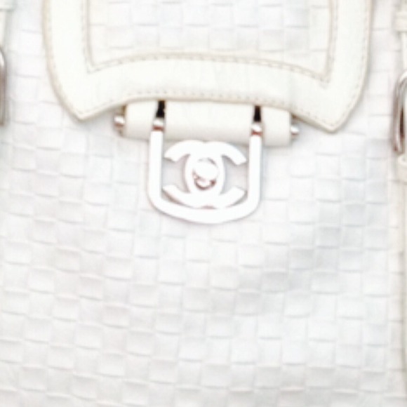 White purse