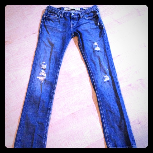 Hollister skinny jeans!