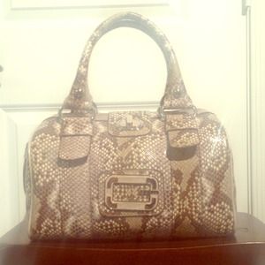 Guess Faux Snakeskin Purse - NWT