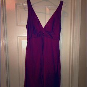 Bisou bisou red holiday dress