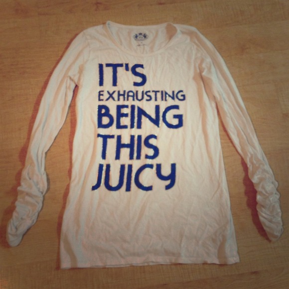 Juicy Couture long sleeve top!