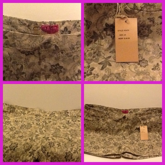 Flower print shorts - Picture 2 of 2