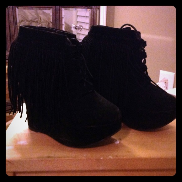 Shag Booties