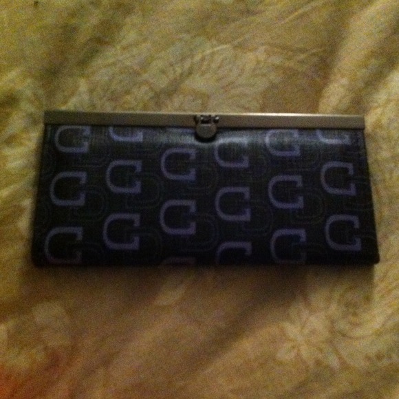 🎉SOLD🎉 Black and purple wallet