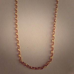 18K Yellow Gold Rollo Link Chain 18"