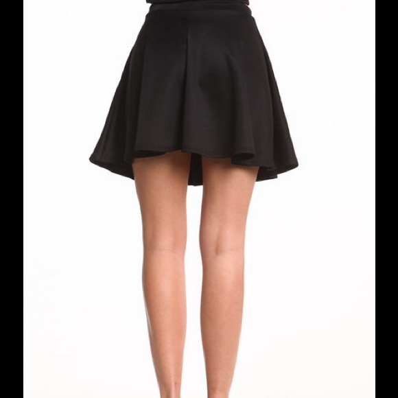 🚫SOLD OUT🚫Gorgeous Black Skater Skirt - Picture 4 of 4