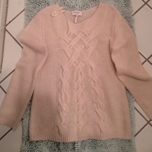 Cashmere cream sweater