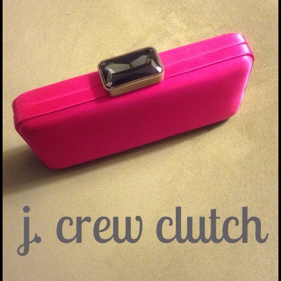 J. Crew Clutches & Wallets - 🎉Host Pick🎉 Silk pink J. Crew clutch