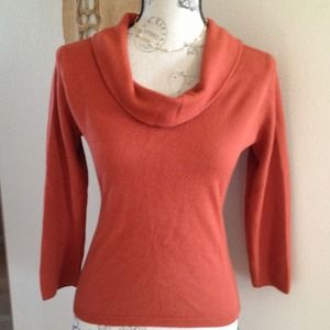 🎀Sold🎀 Rust Colored Cowl Neck Sweater