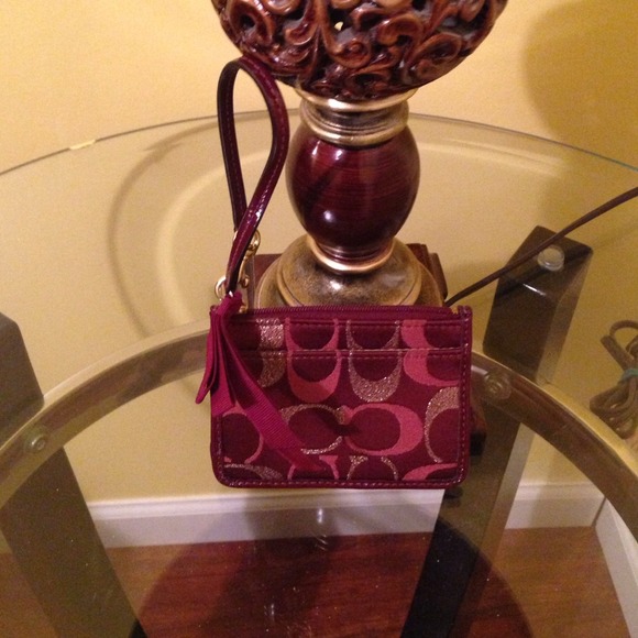 Coach wristlet