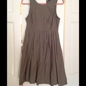 GAP A-Line slate grey dress