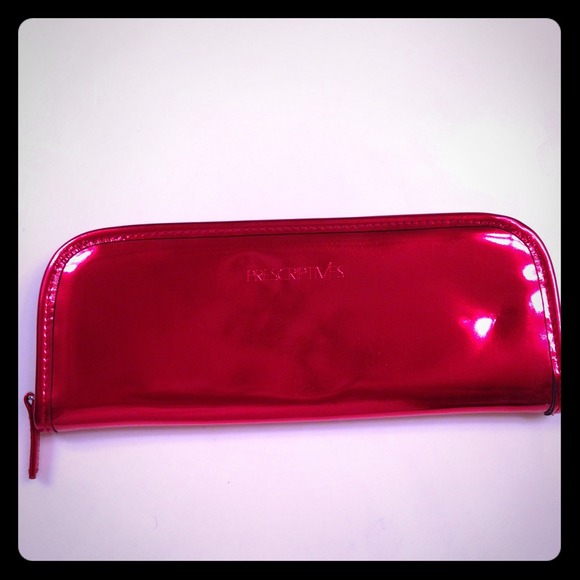 New shinny red clutch