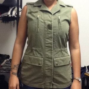Military vest by Willow and Clay