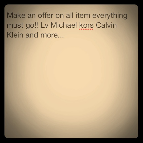 Make an offer all decent offers will be excepted