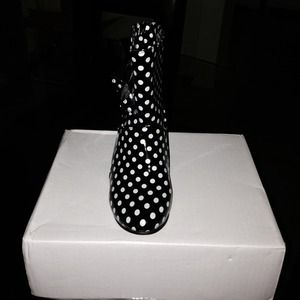 Polka Dot Rain boots