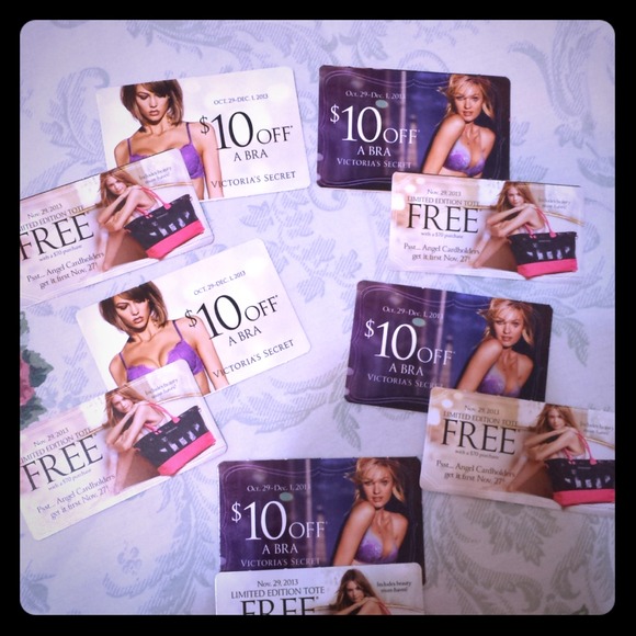 Victoria secret coupons!