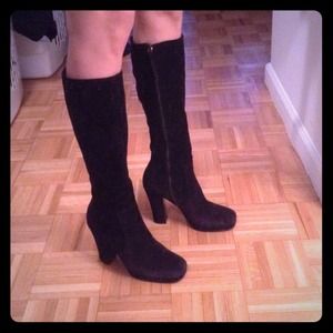Like new suede Miu Miu knee high boots size 37.5