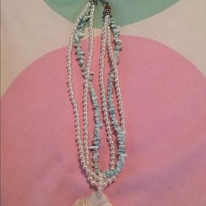 hibicus flower necklace